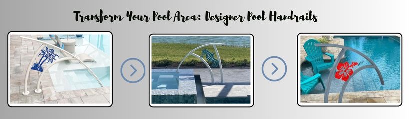 Discover Luxury: Designer Pool Handrails by Ceramic Mosaic Art